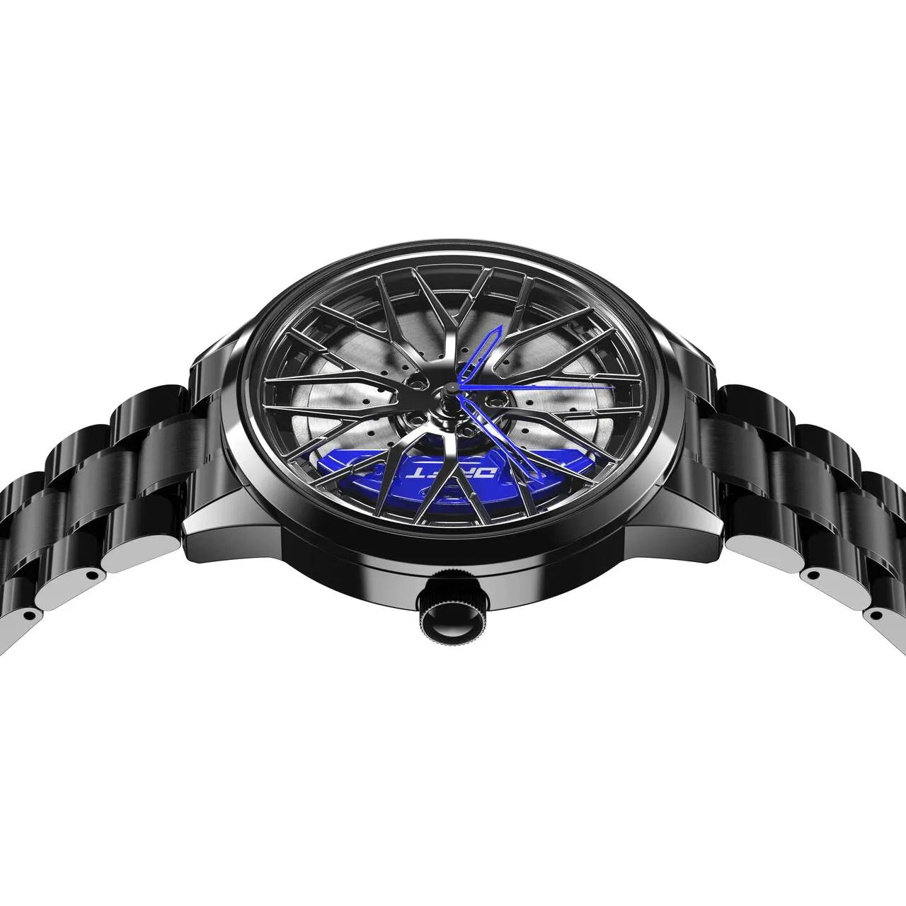 Motorsport-Felgen-Uhr